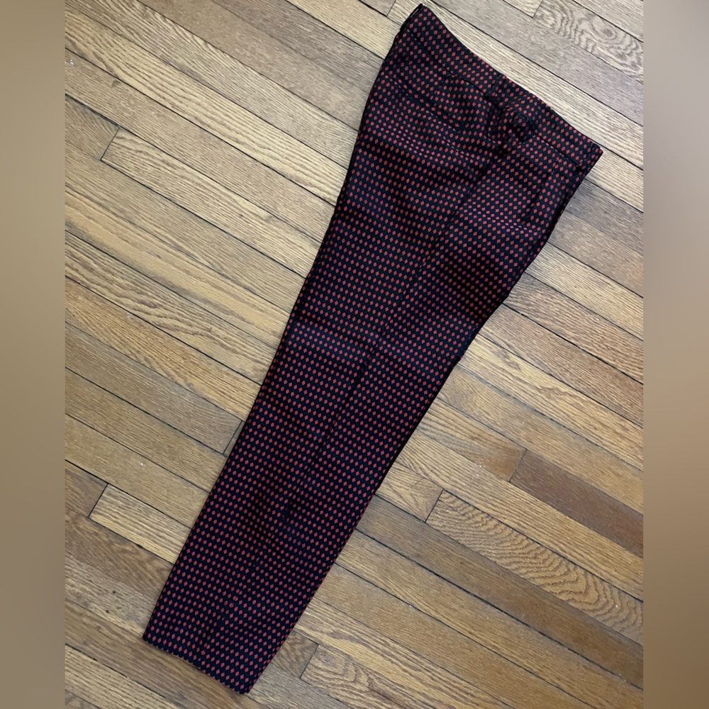 Kate Spade Red and Black Pants